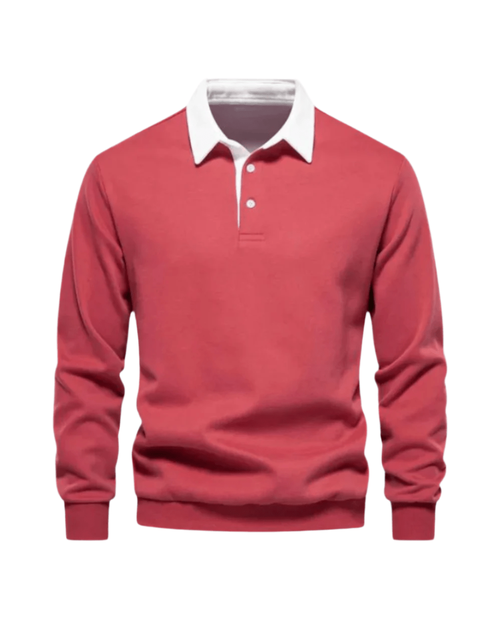 Adrian Freizeit Polo Sweater Von Alder Rot S 
