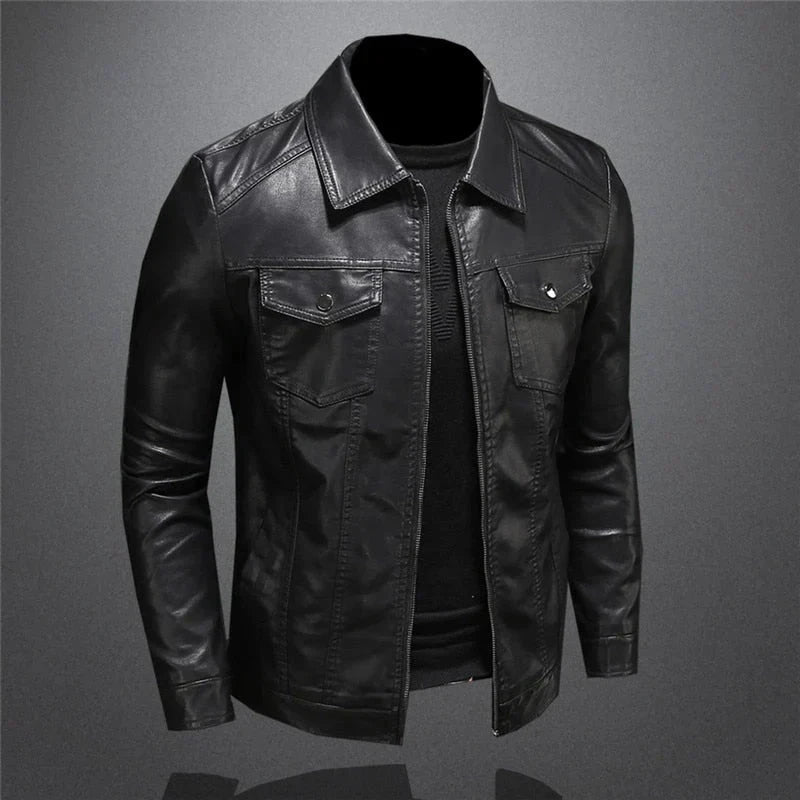 Alessandro Lederjacke Von Alder 