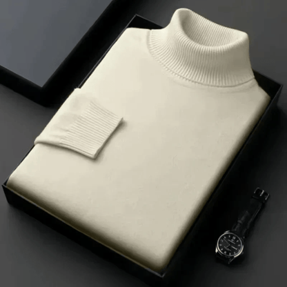 Alioth Kaschmir Rollkragenpullover Von Alder Beige M 
