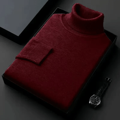 Alioth Kaschmir Rollkragenpullover Von Alder Bordeaux M 