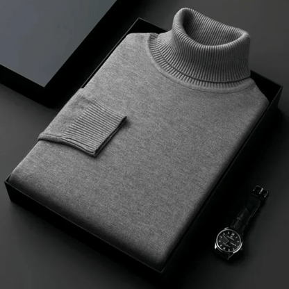 Alioth Kaschmir Rollkragenpullover Von Alder Dunkelgrau M 