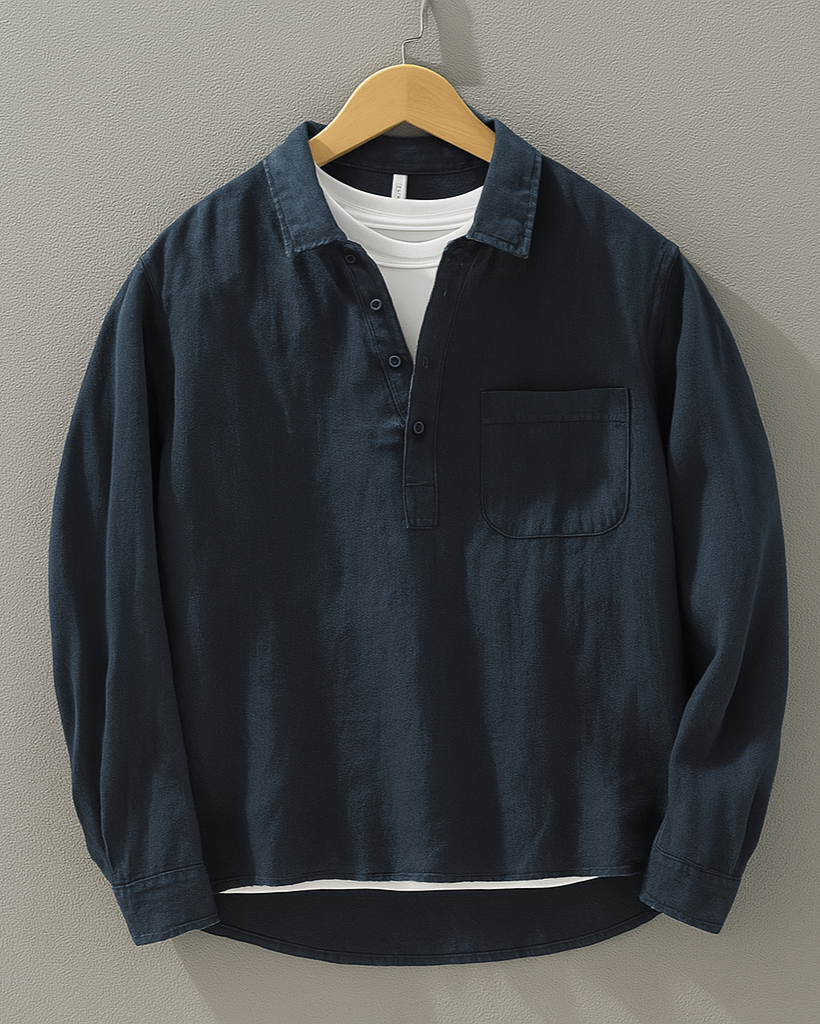 Atmungsaktiver Pullover Von Alder Marineblau M 