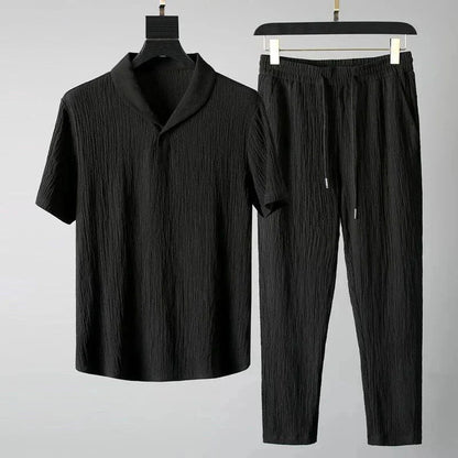 Atmungsaktives Herren-Set Von Alder Schwarz XS 
