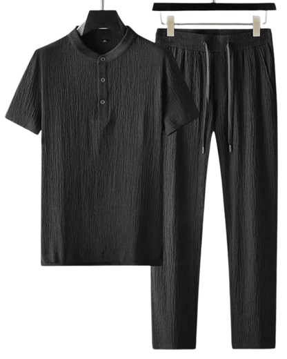 Atmungsaktives Herrenhemd-Set Von Alder 