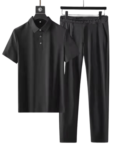 Bequemes 2-Teile-Set Von Alder Schwarz M 