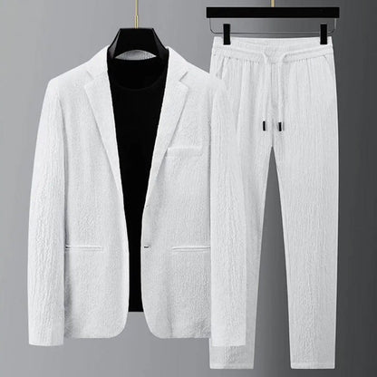 Bequemes Elegantes Set Von Alder Weiß M 