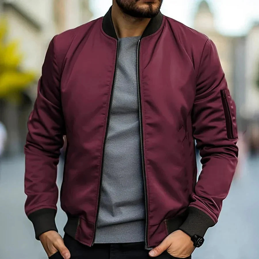 Bomberjacke Bomberjacke Von Alder Burgunder S 
