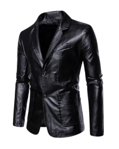 Business Casual Lederjacke Von Alder 