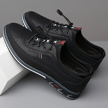 Lässige Lederschuhe