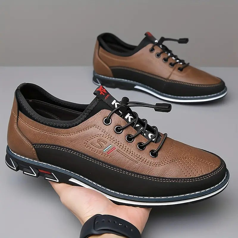 Lässige Lederschuhe