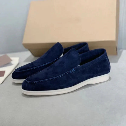 Chice Wildleder Slipper Von Alder Dunkelblau 47 