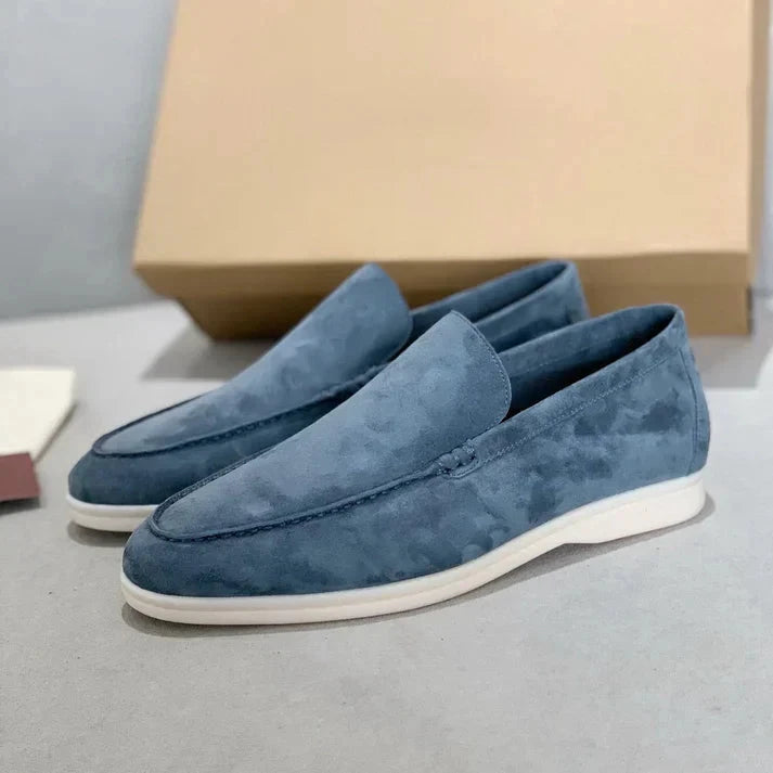 Chice Wildleder Slipper Von Alder Hellblau 38 