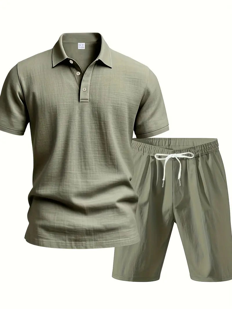 Leinen Herren Set