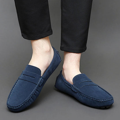 Wildleder Bootslatschen