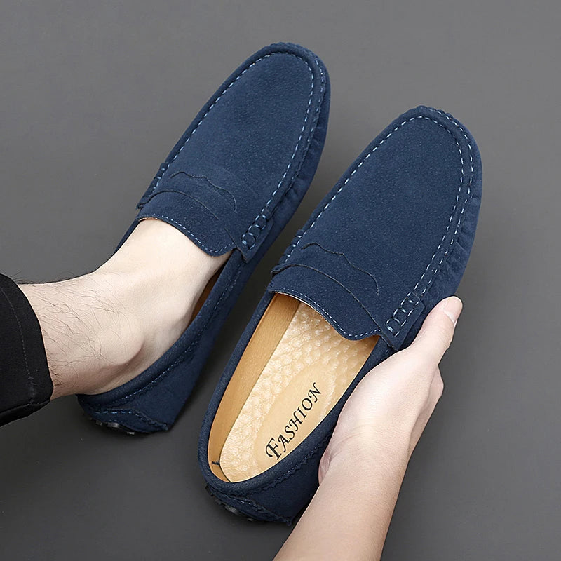 Wildleder Bootslatschen