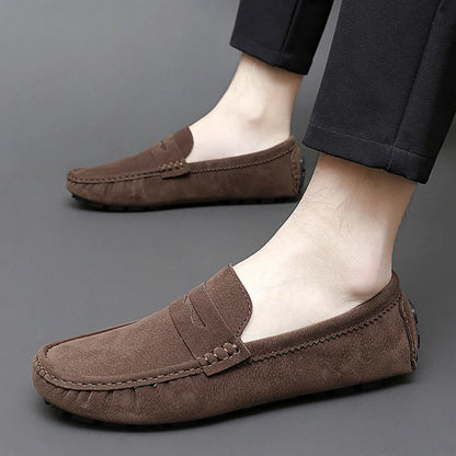 Wildleder Bootslatschen