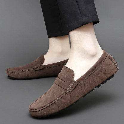 Wildleder Bootslatschen