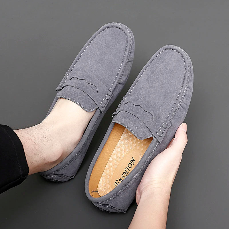 Wildleder Bootslatschen