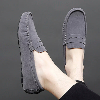 Wildleder Bootslatschen