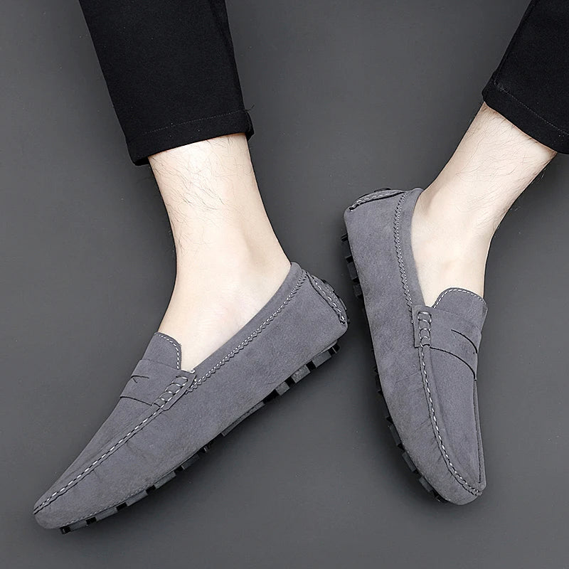 Wildleder Bootslatschen