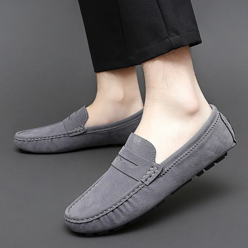 Wildleder Bootslatschen