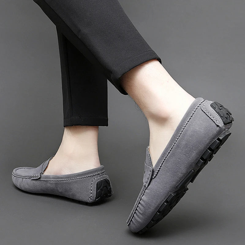 Wildleder Bootslatschen