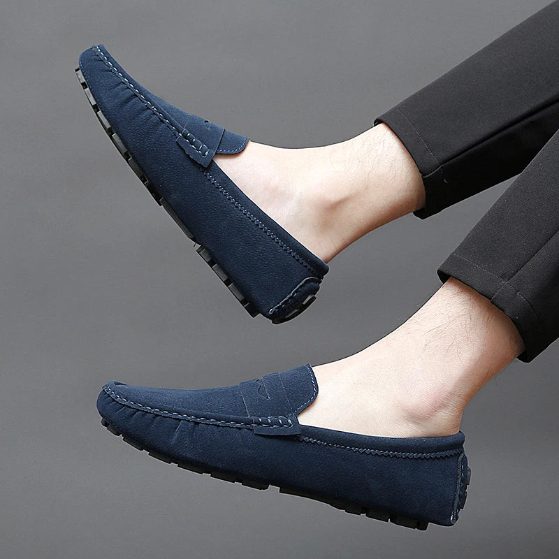 Wildleder Bootslatschen