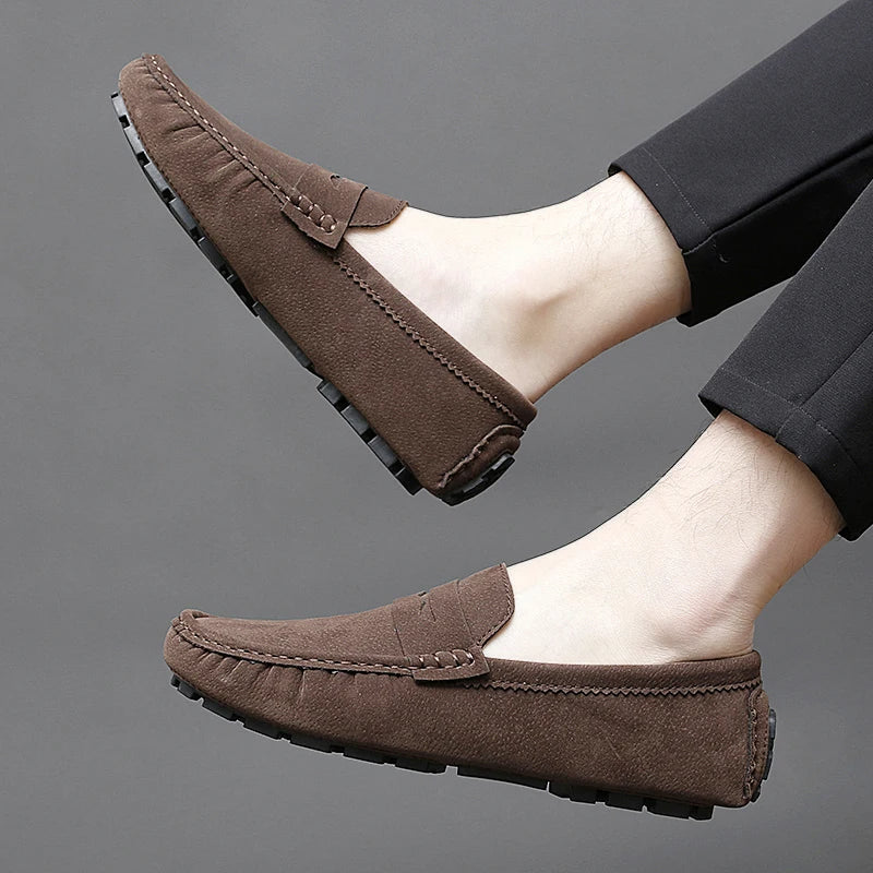 Wildleder Bootslatschen