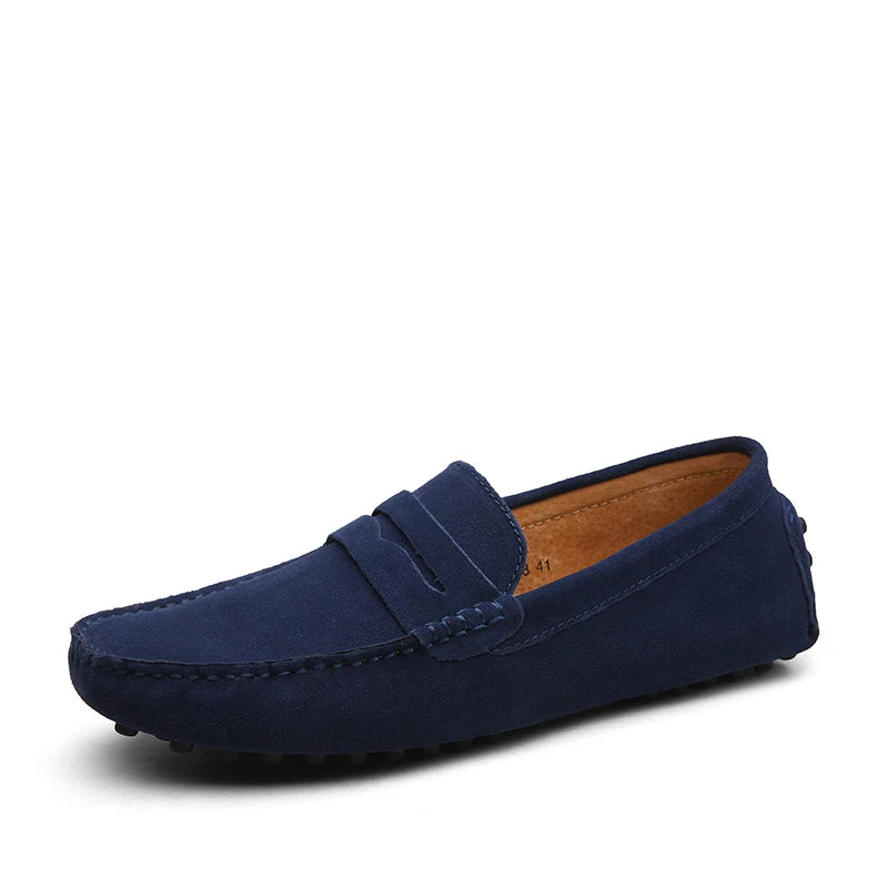 Lässige Wildleder Slipper