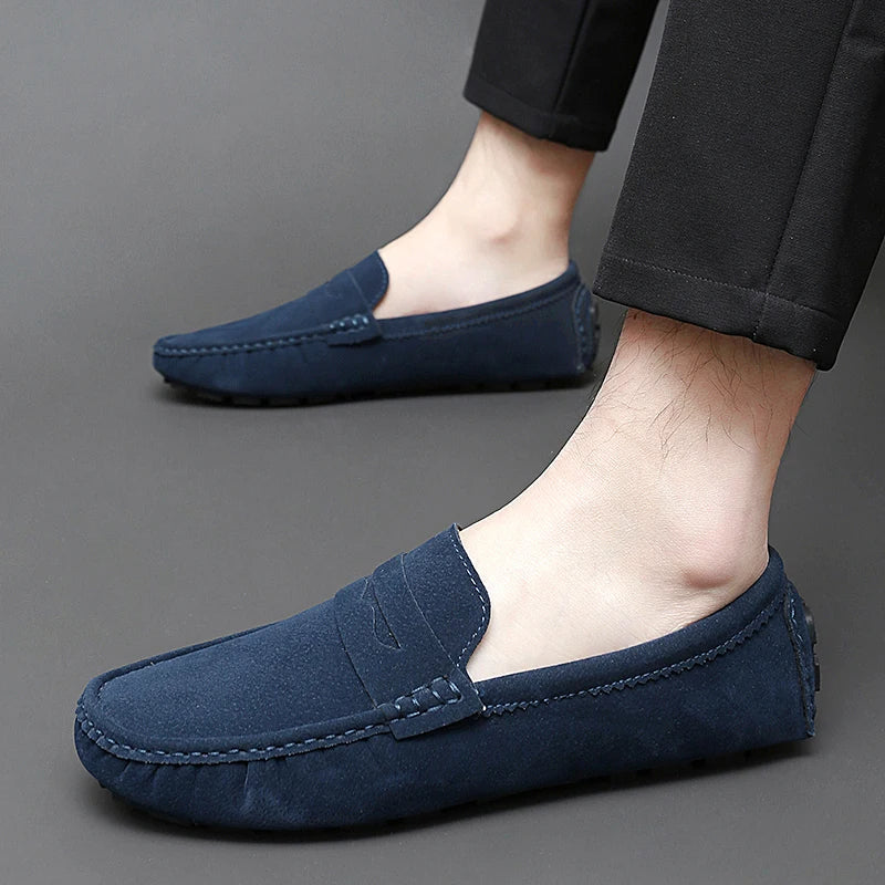 Wildleder Bootslatschen