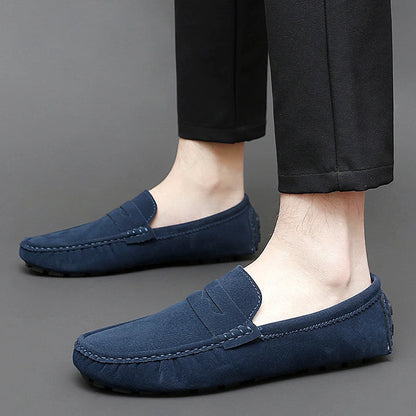 Wildleder Bootslatschen