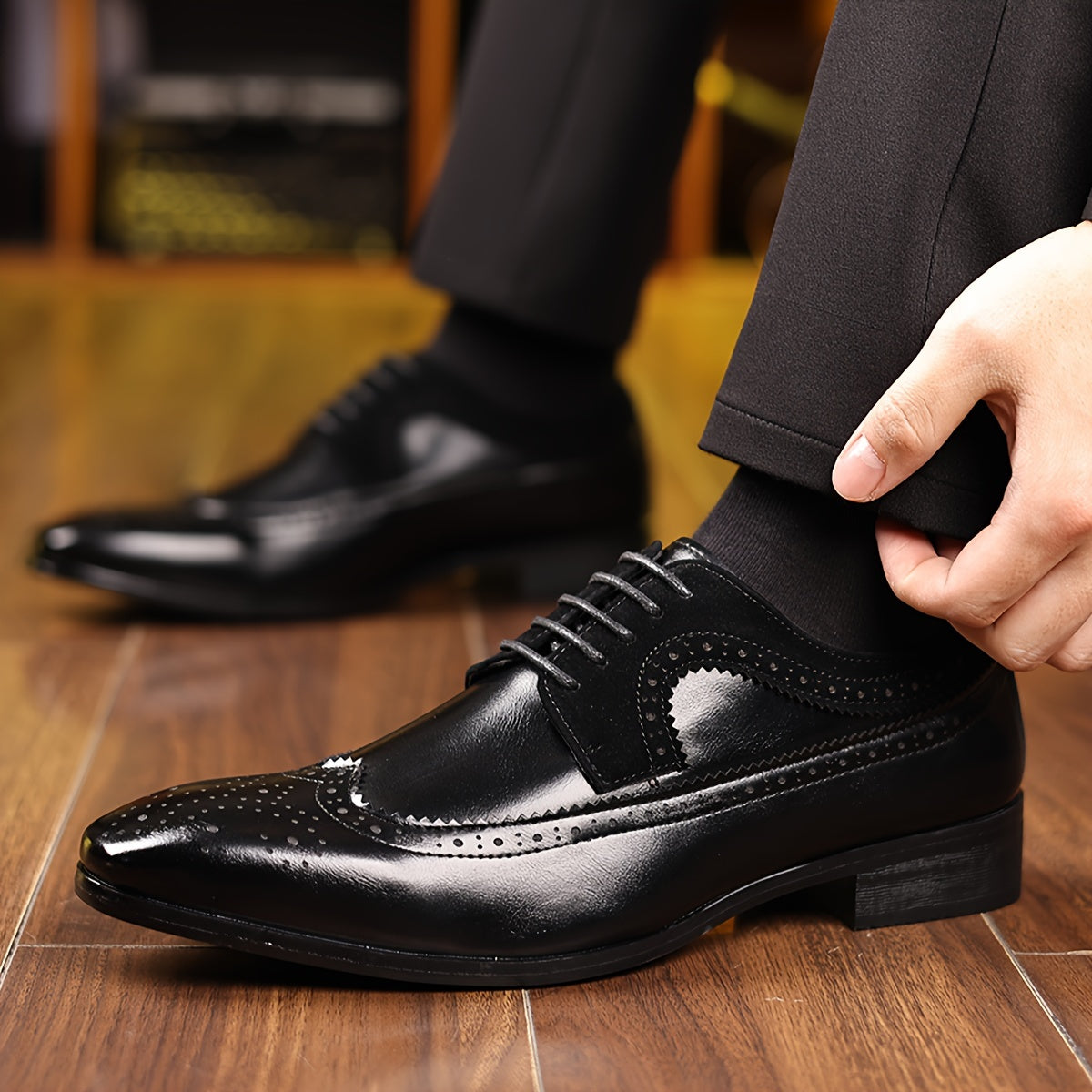Oxford Schnürschuhe