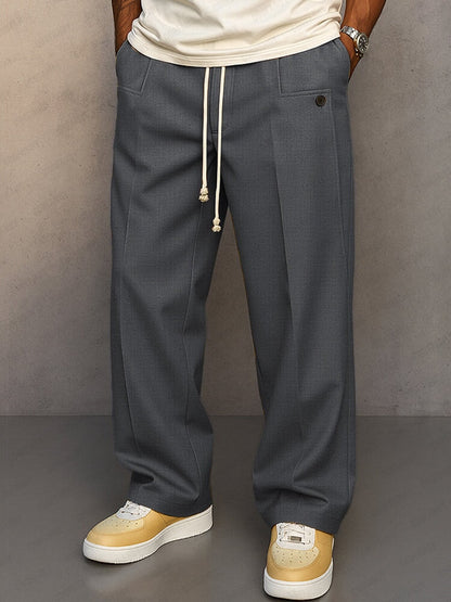 Elegante Herrenhose Von Alder Grau M 
