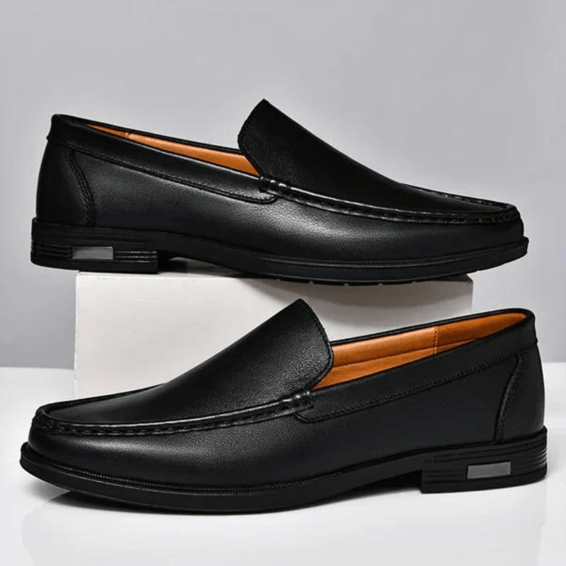 Elegante Leder Slipper Von Alder 