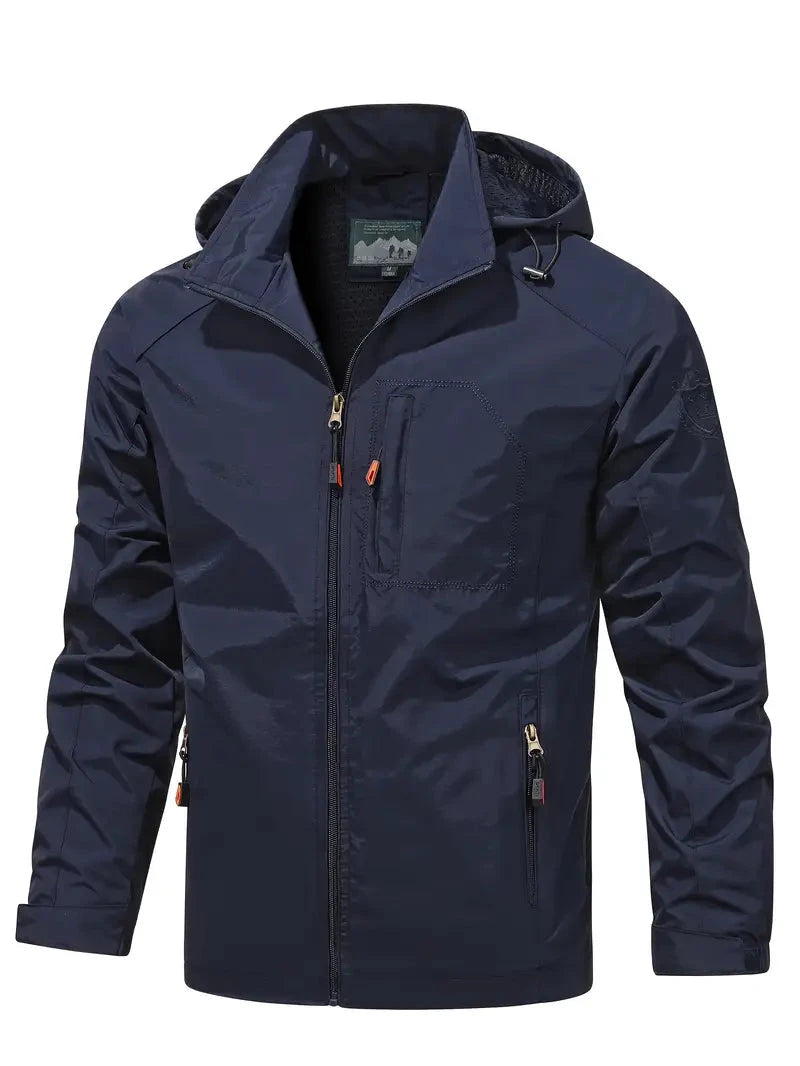 Elegante Leichte Jacke Von Alder Marineblau M 