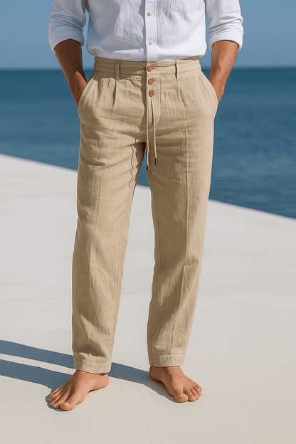 Elegante Sommerhose Von Alder Khaki S 