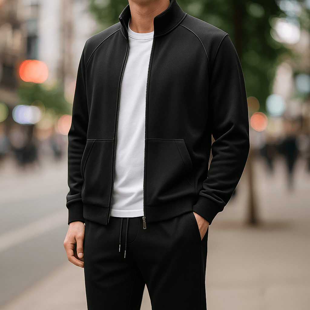 Eleganter Maßgeschneiderter Trainingsanzug Von Alder 