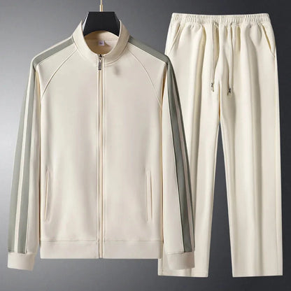 Eleganter Trainingsanzug Von Alder Beige M 