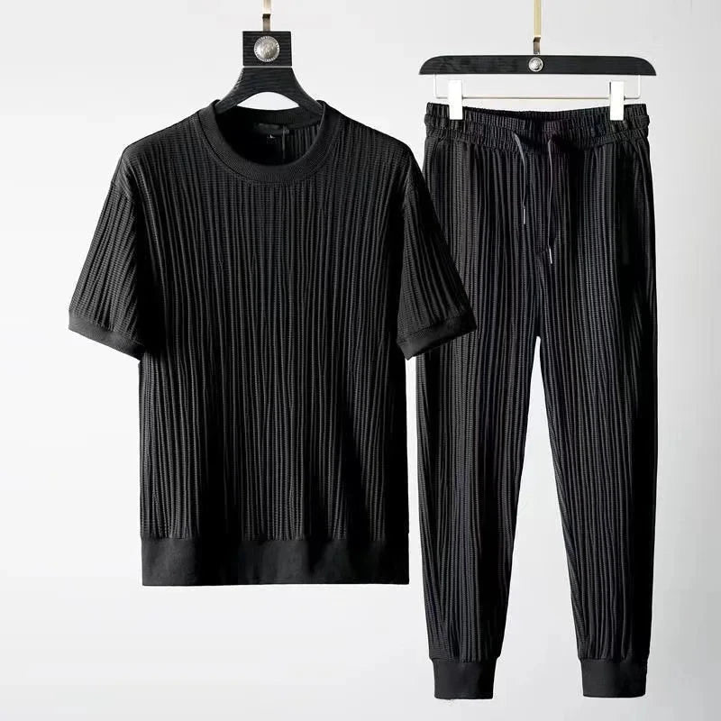 Elegantes Atmungsaktives Set Von Alder Schwarz M 
