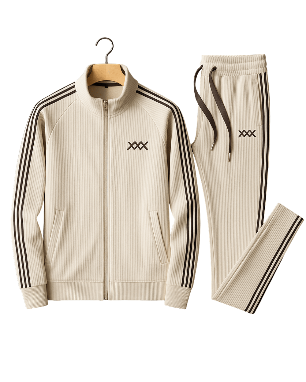 Elegantes Baumwoll-Herren-Set Von Alder 