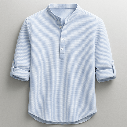 Elegantes Baumwollhemd Von Alder Blau S 