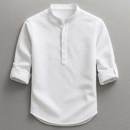 Elegantes Baumwollhemd Von Alder Weiß S 