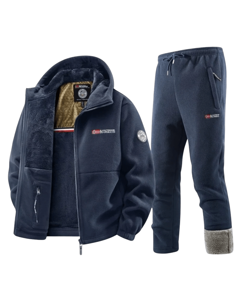 Elegantes Fleece-Set Von Alder 
