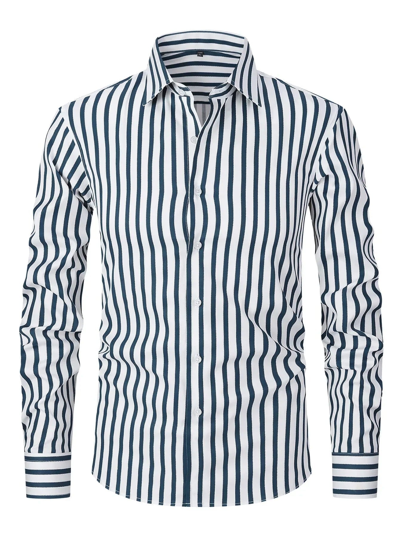 Elegantes Herren-Businesshemd Von Alder Blau M 