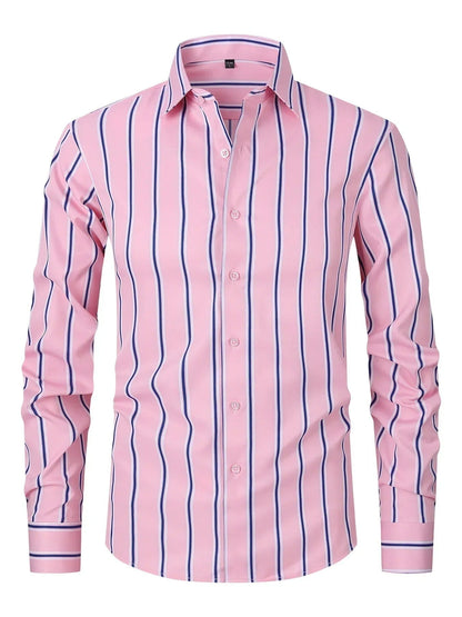 Elegantes Herren-Businesshemd Von Alder Rosa S 