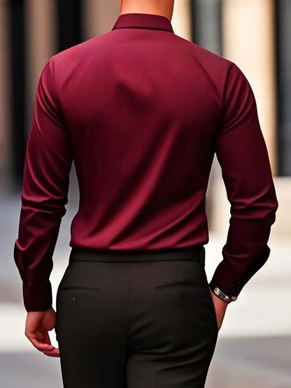 Elegantes Herrenhemd Von Alder 