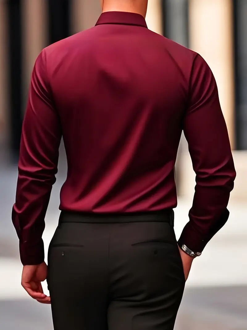 Elegantes Herrenhemd Von Alder 