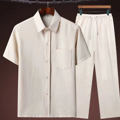Elegantes leichtes Sommer Set Von Alder Beige XL | 41 