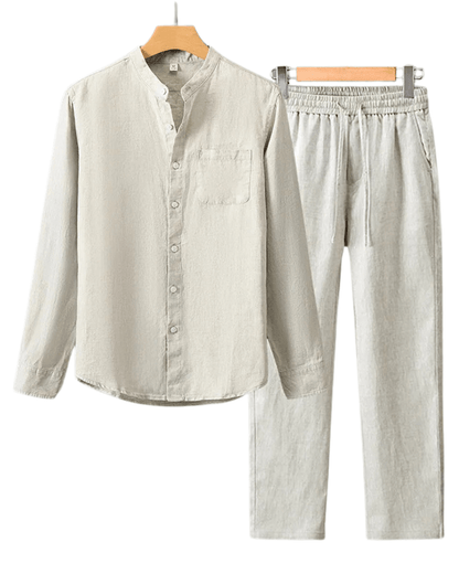 Elegantes Leinen-Set Von Alder 