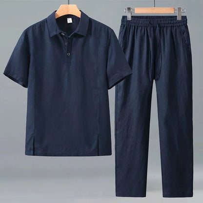 Elegantes Retro-Set Von Alder Marineblau M 